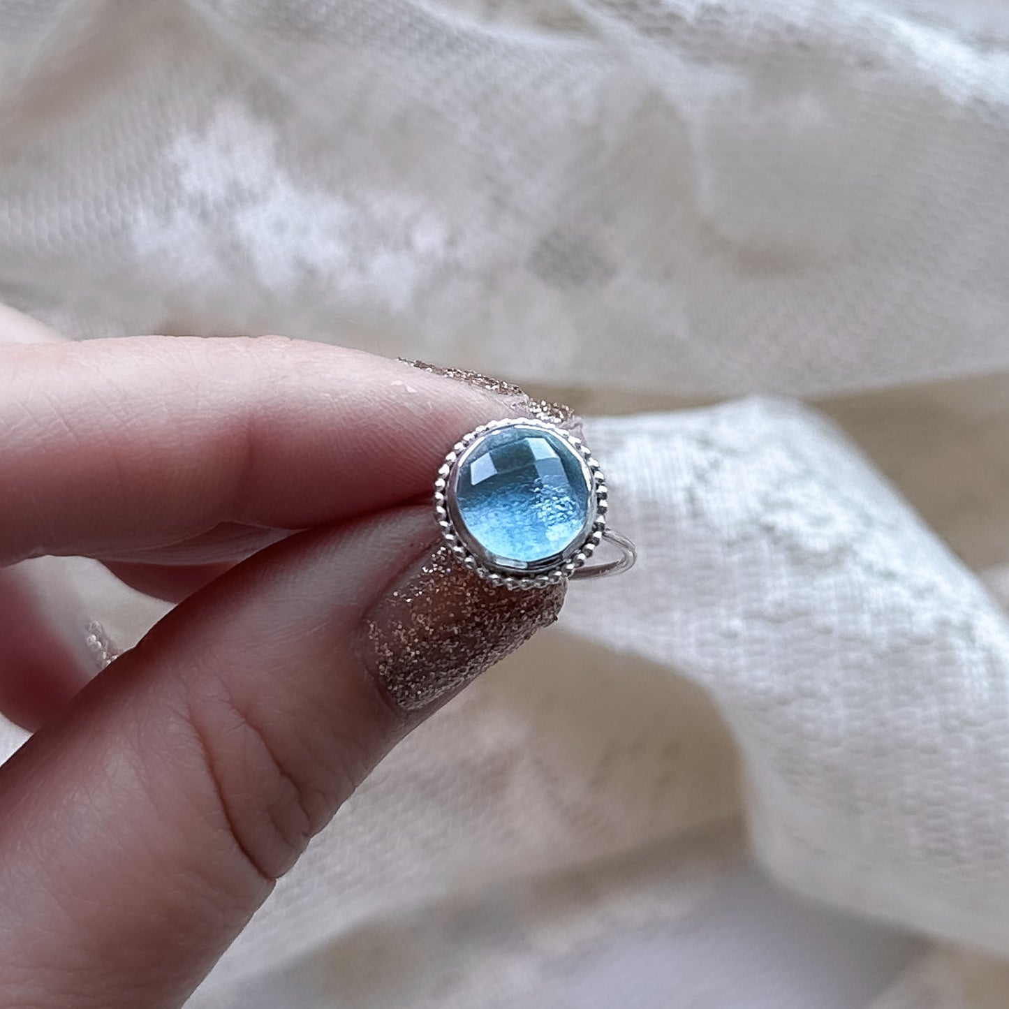 Prism Ring - Size 7 - Sky