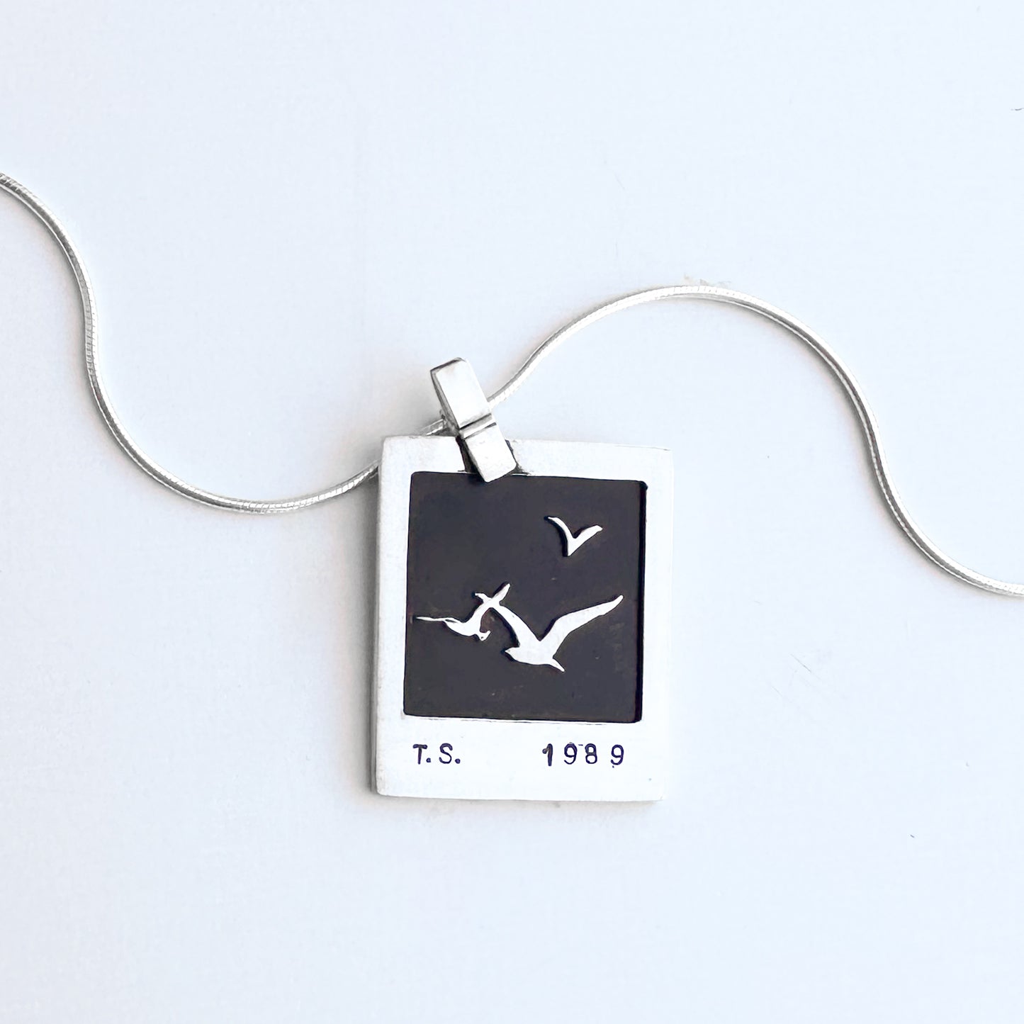 Seagull Polaroid Pendant