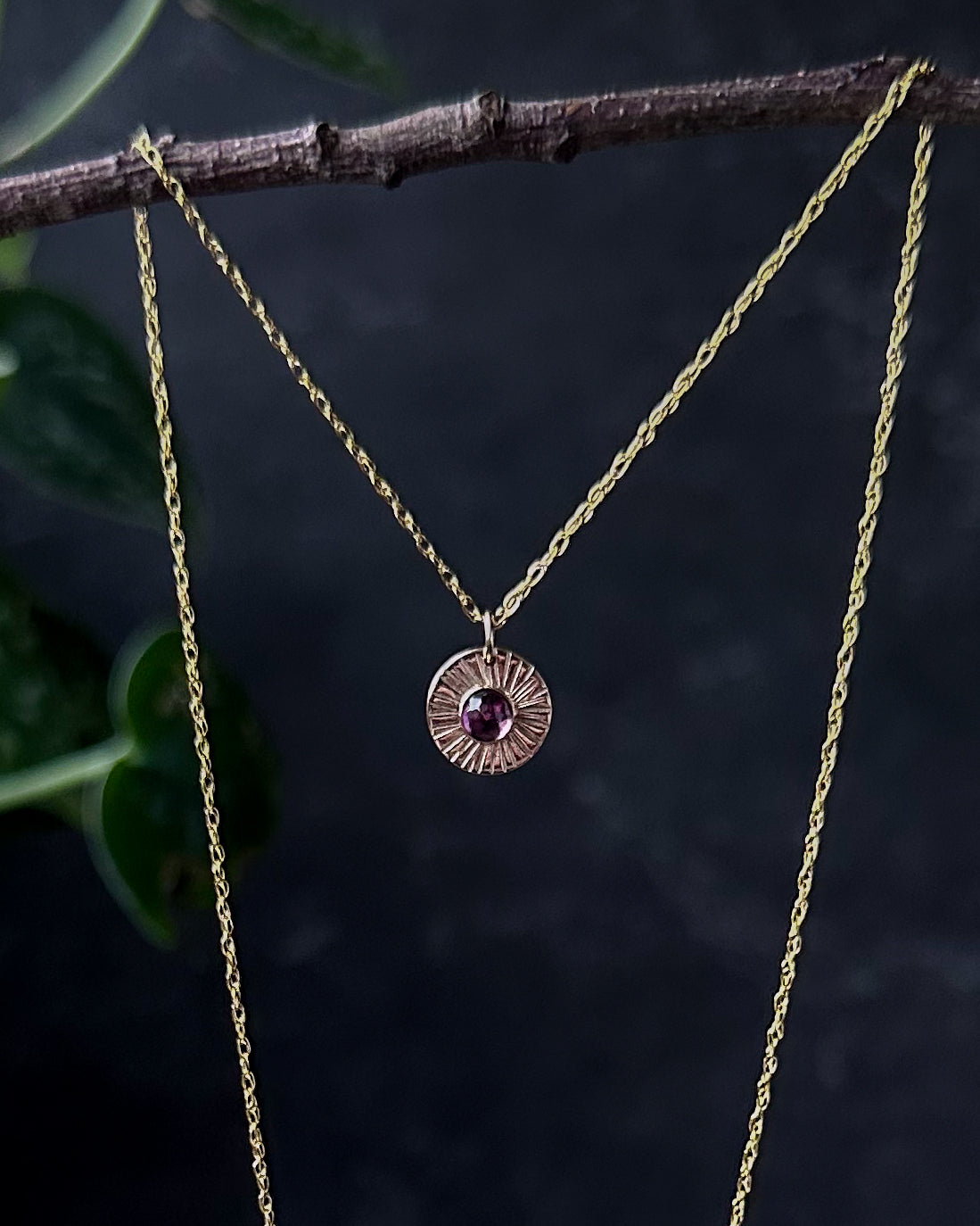 Eos Pendant Small - Gold