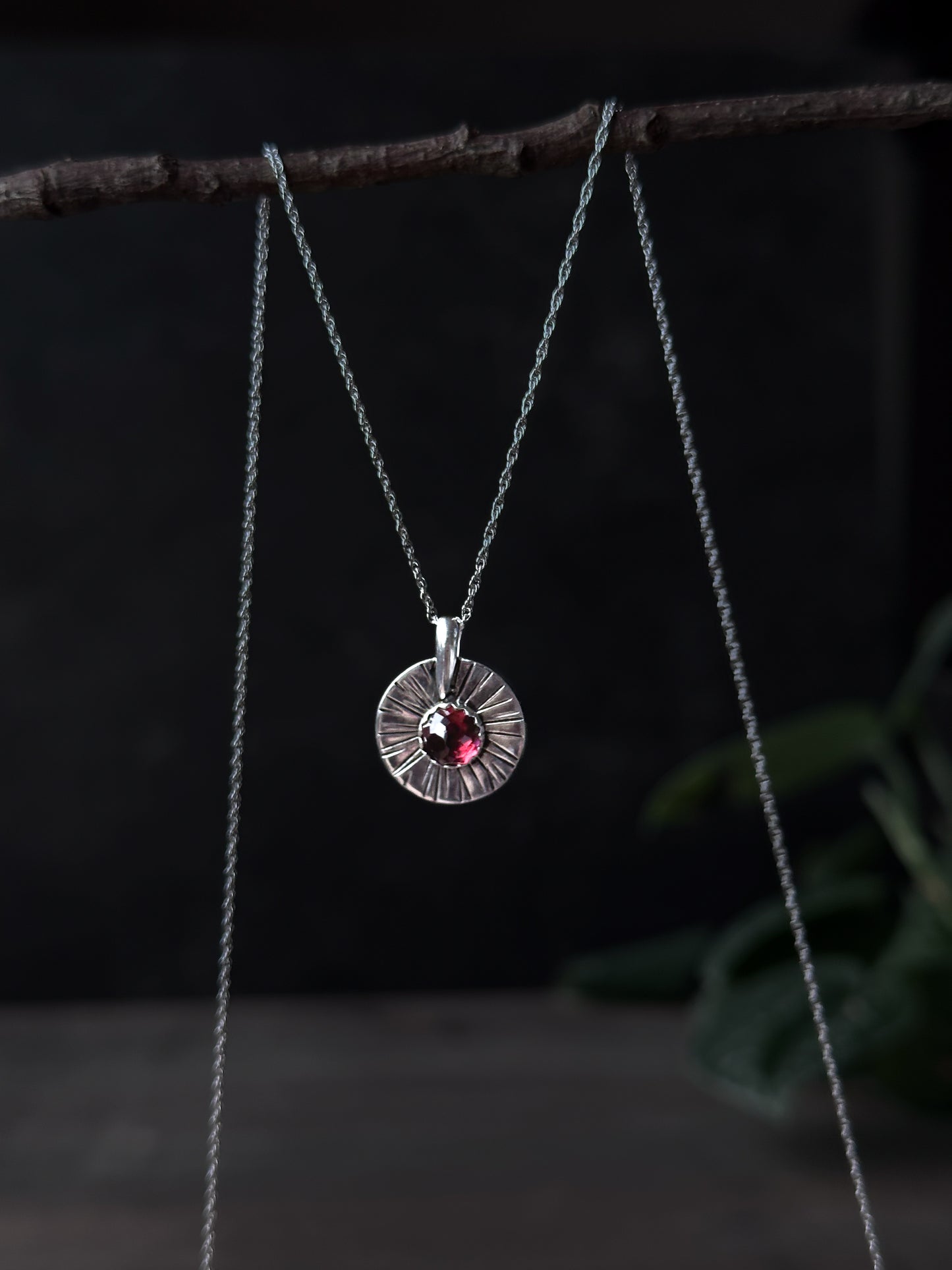 Eos Pendant Large - Silver