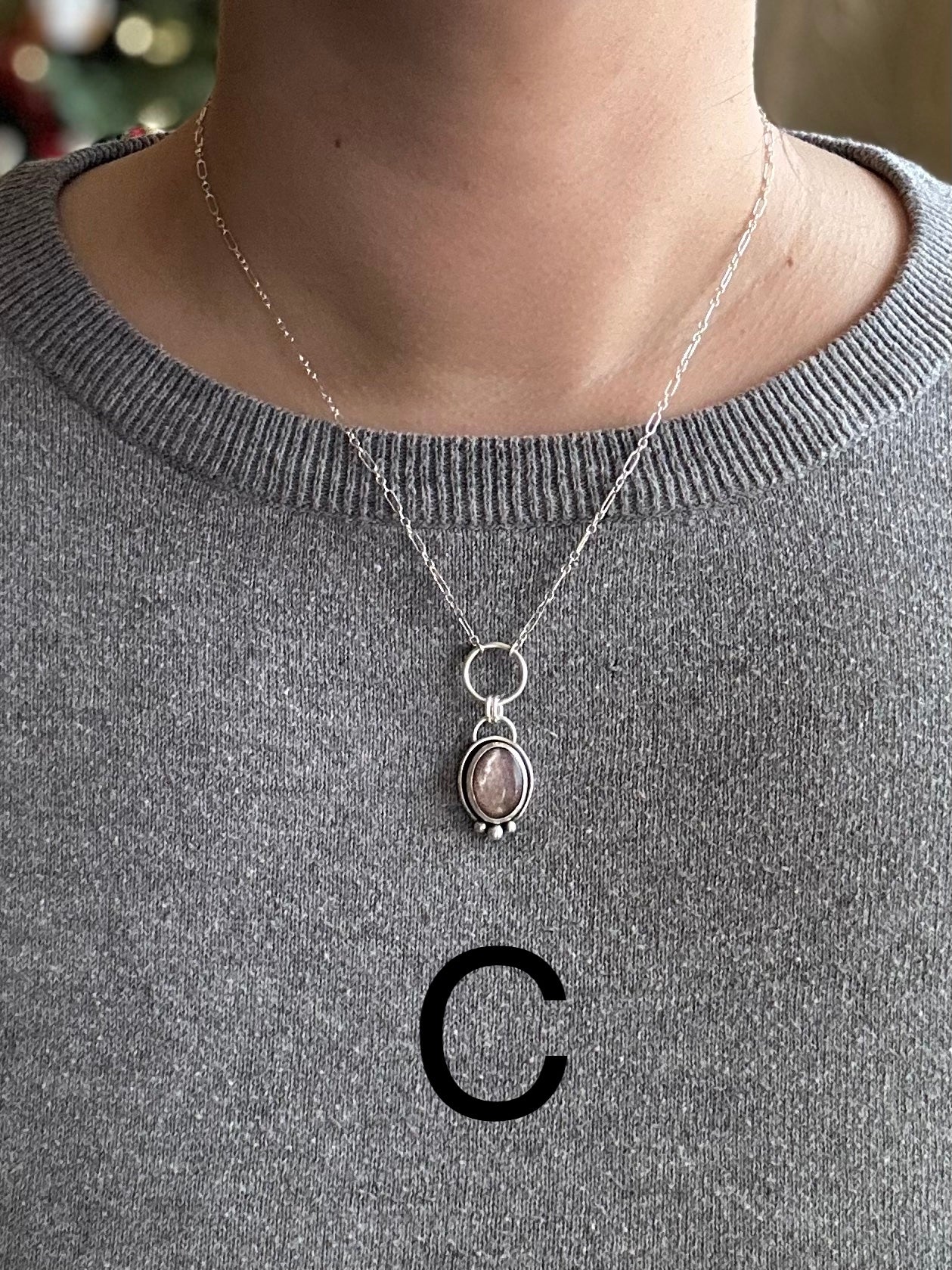 Sugar Plum Drop Pendant