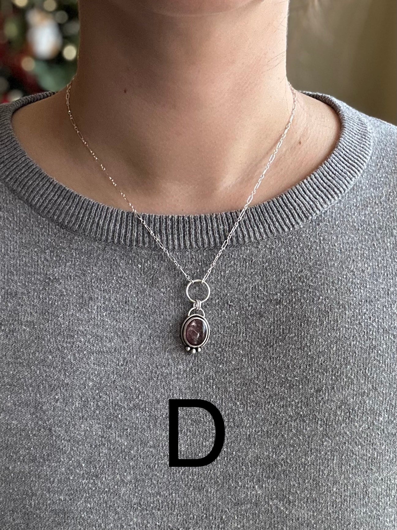 Sugar Plum Drop Pendant