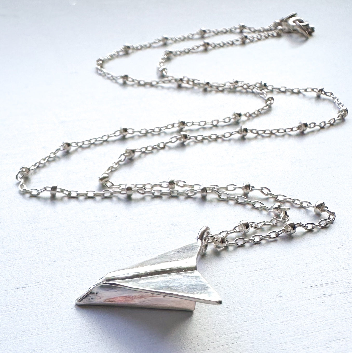 Paper Airplane Pendant