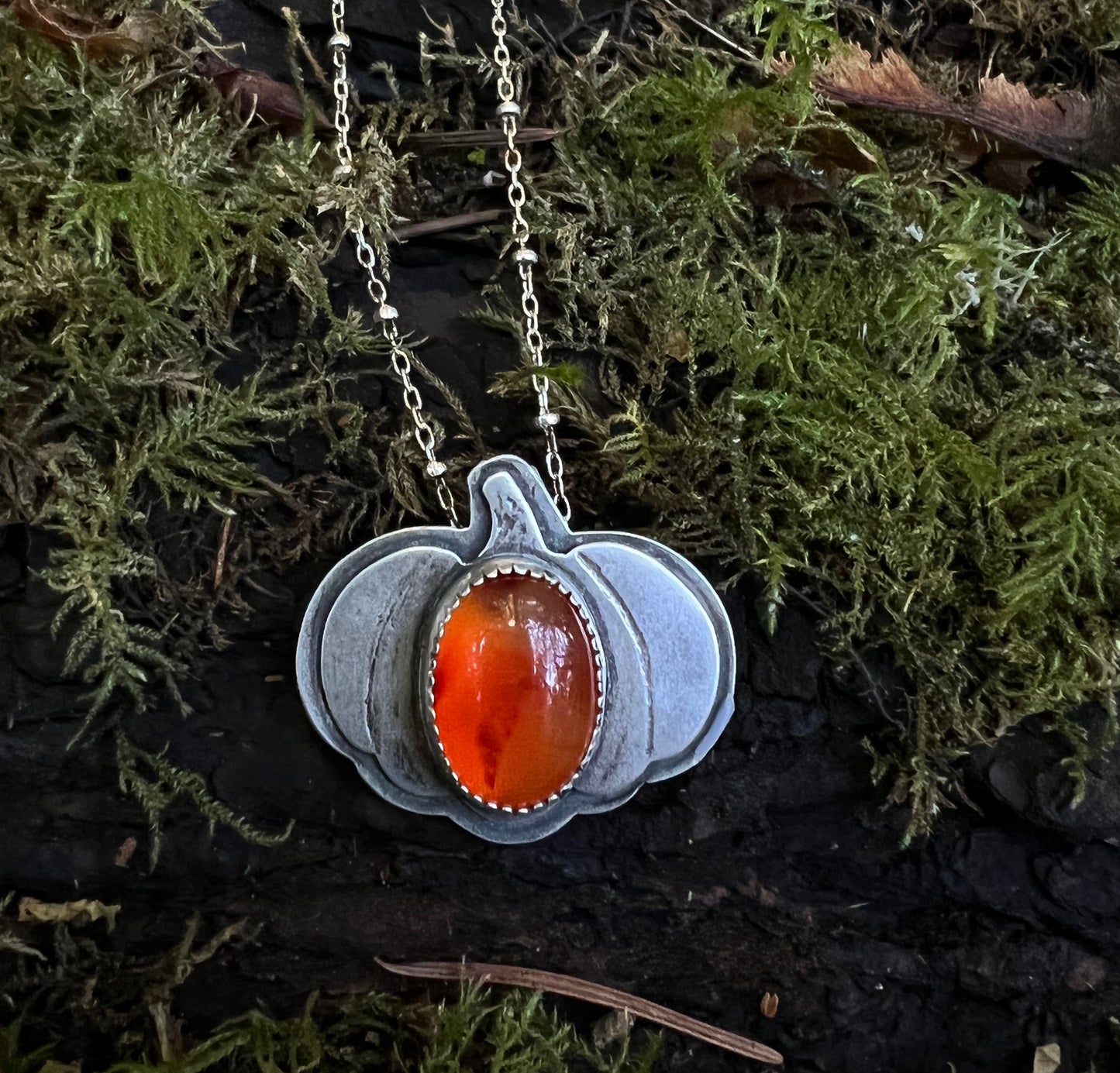 Large Pumpkin Pendant